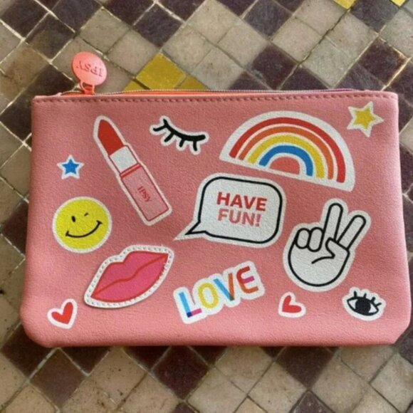 Set of 5 Like New Ipsy Makeup Cosmetic Bags Travel Pouches Small Clutch - Picture 4 of 6